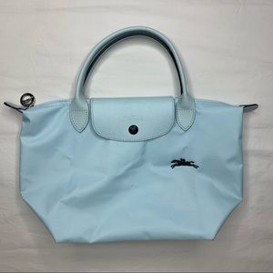 Longchamp Le Pliage Club Top Handle Bag Cloud Blue